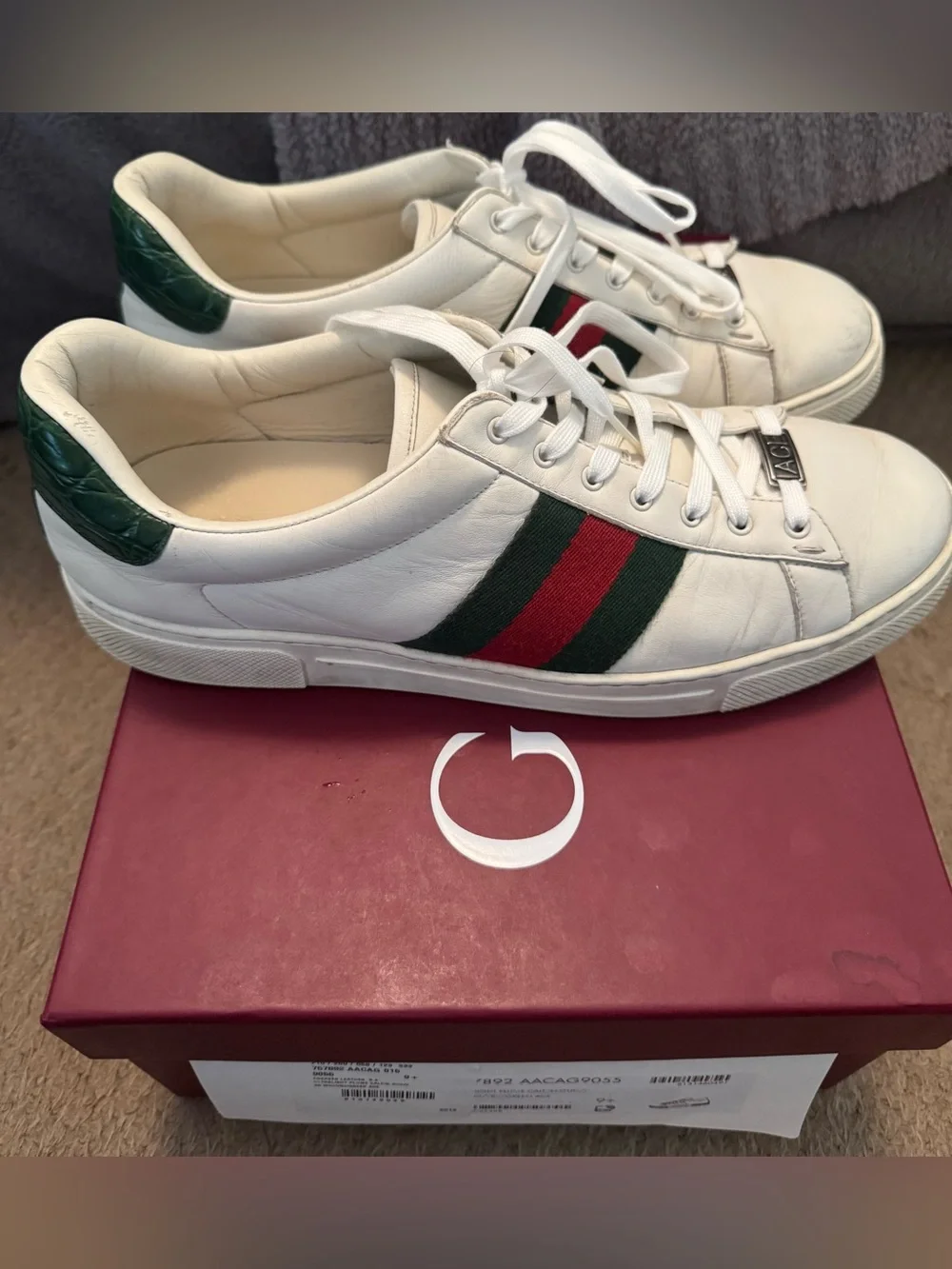 Men's Gucci Ace sneaker with Web